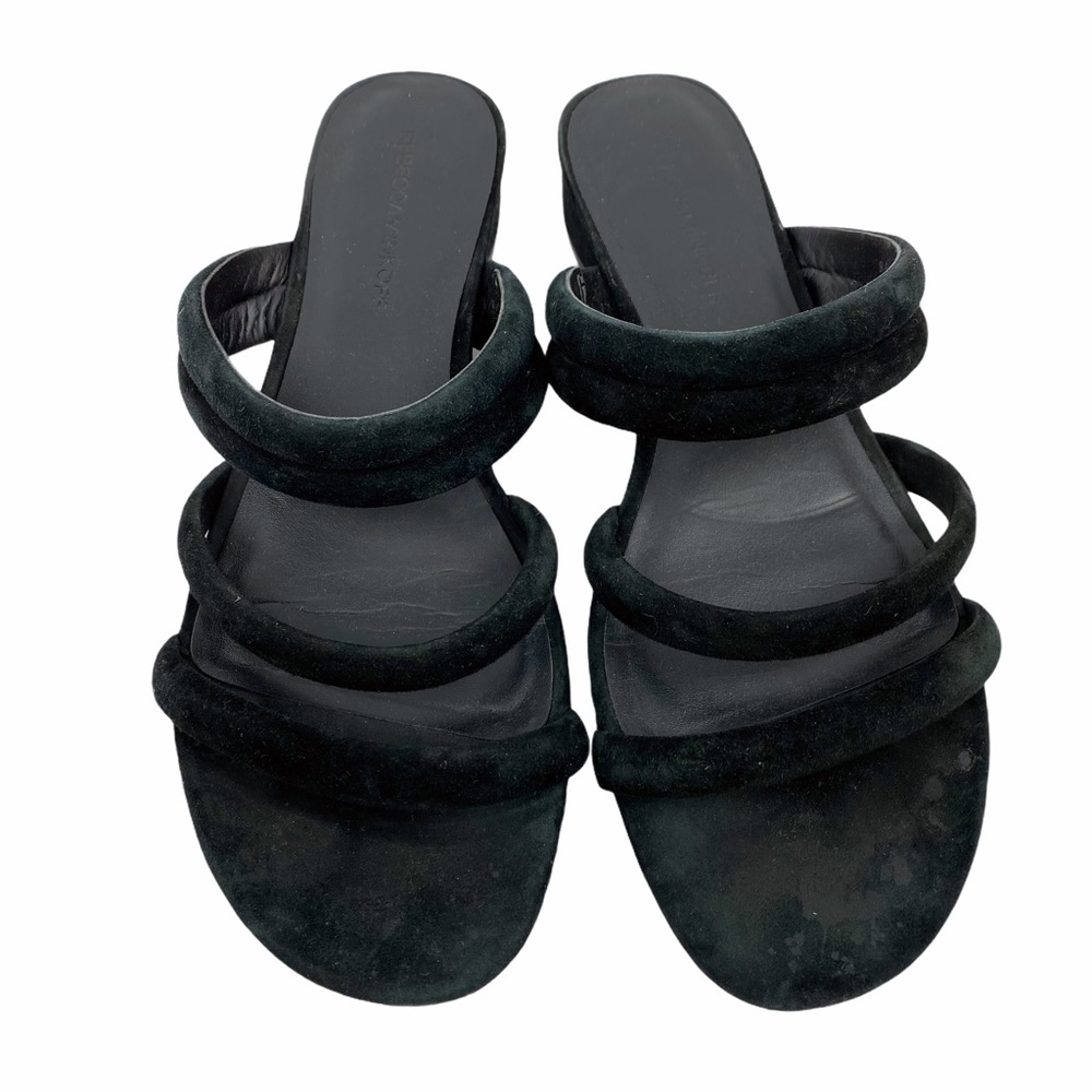 REBECCA MINKOFF Kade Suede Leather Sandals 9.5M